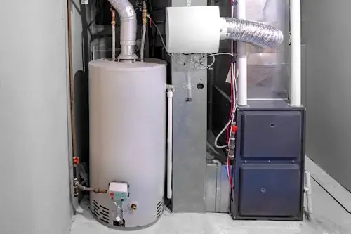 working furnace