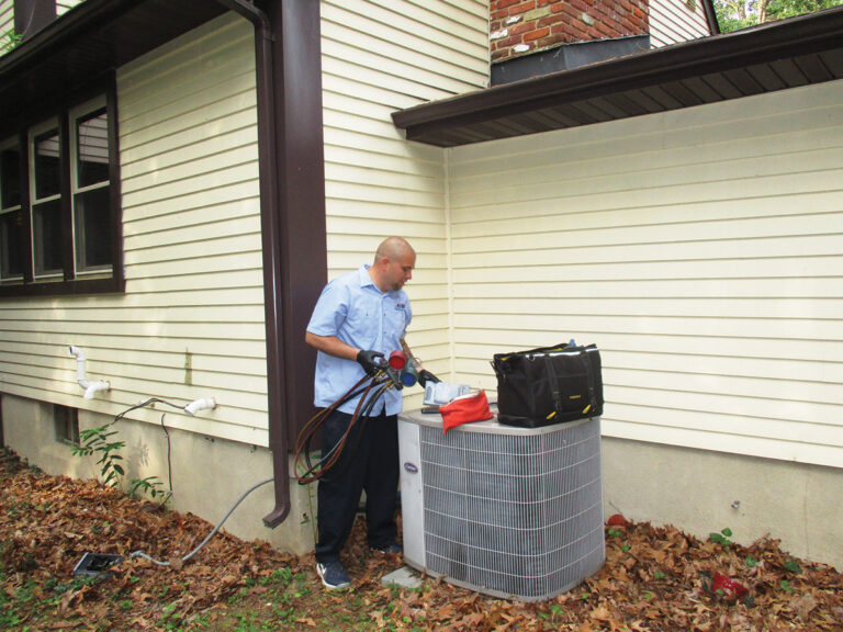 AJ Perri AC unit installation